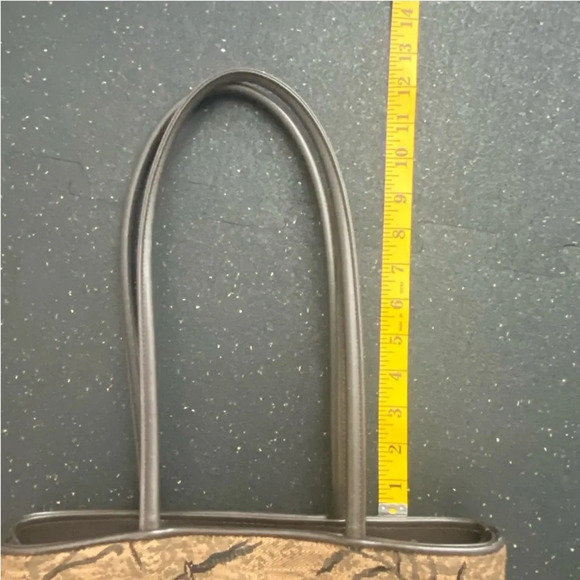 Bueno Large Brown Tapestry Zebra Animal Scene Bucket Shoulder Handbag Tote - Picture 5 of 11